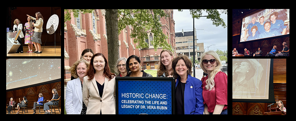 the CfA, in partnership with the Smithsonian American Women’s History Museum (SAWHM) and the United States Mint, hosted Historic Change: Celebrating the Life and Legacy of Dr. Vera Rubin