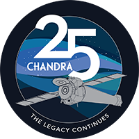 logo, Chandra 25, The Legacy Continues