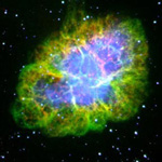 Crab Nebula in optical
