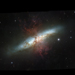 Hubble Optical Image of M82 