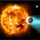 Star Blasts Planet With X-rays