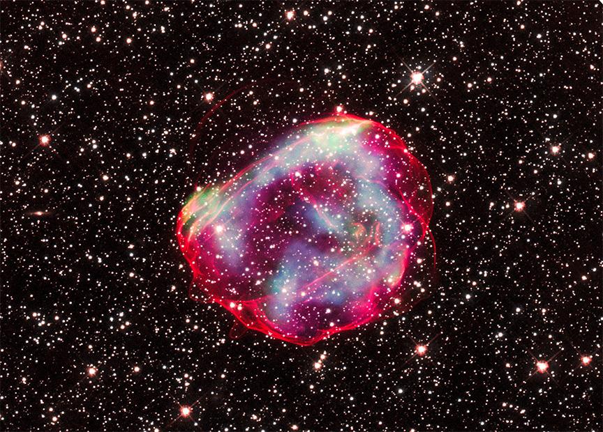 Stellar Death Captured in Chandra Image