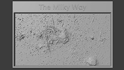 Image of a 3D The Milky Way's Galactic Center