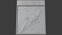 Image of a 3D NGC 6872